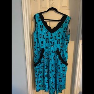 Voodoo Vixen Black Cat Dress
